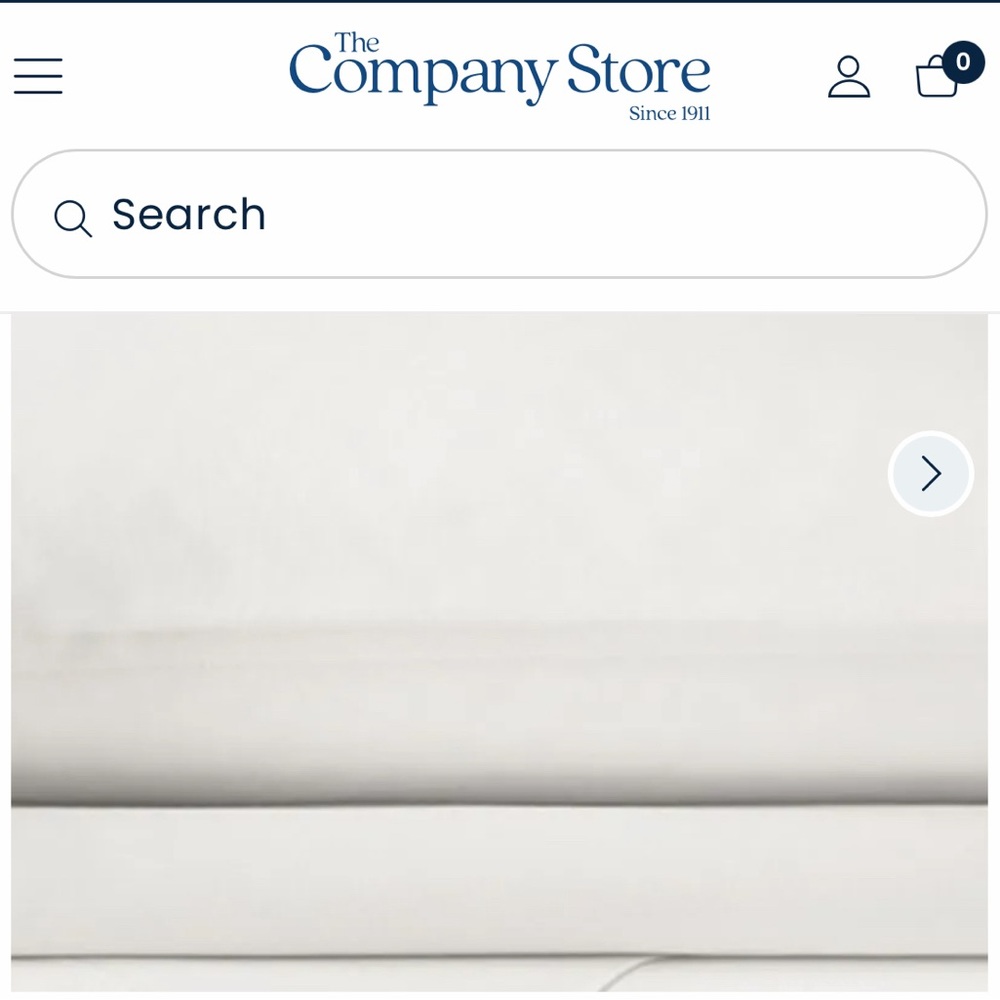 Company store ivory cotton queen set